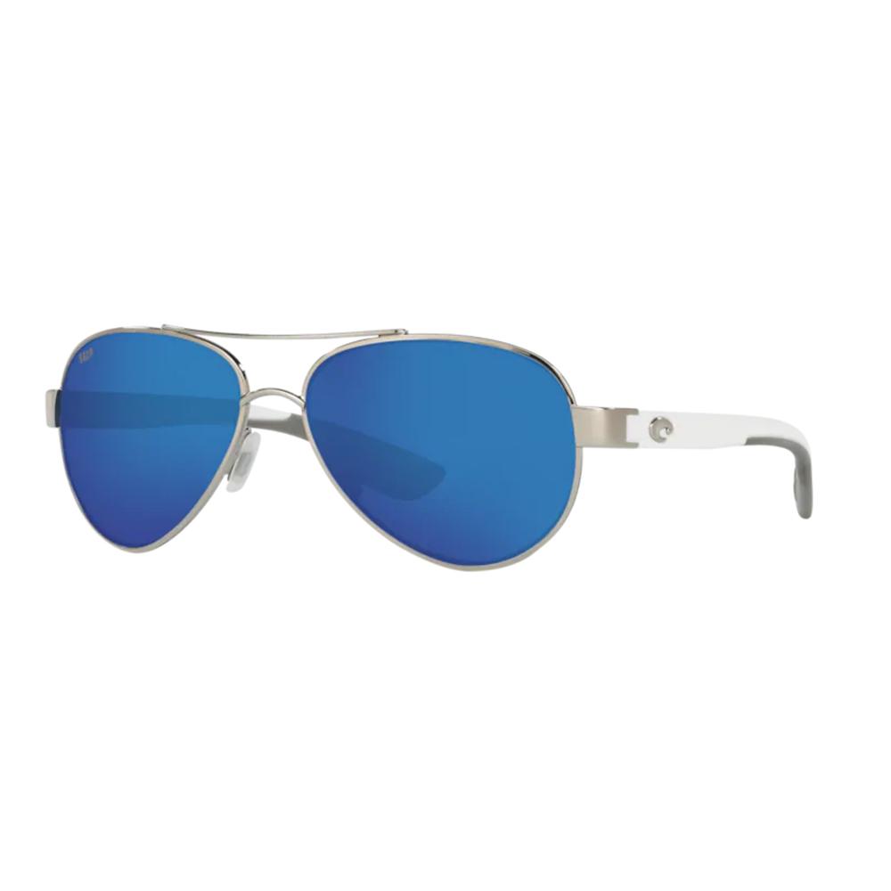 Costa Loreto Sunglasses Polarized in Palladium with Blue Mirror 580P